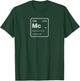 Element 115 / Moscovium Periodic Table Design T-Shirt - T-Shirt | Forest