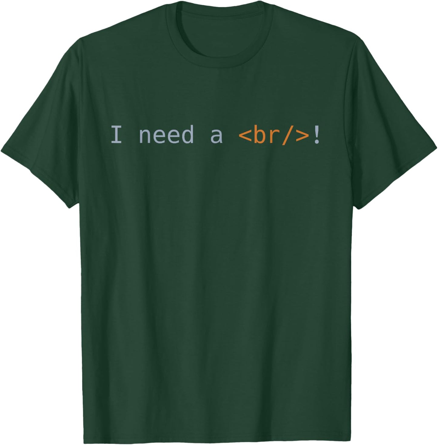 Interruption Code Funny ES Gift Black T-Shirt - T-Shirt | Forest