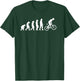 Great mountain bike evolution gift MTB T-Shirt - T-Shirt | Forest