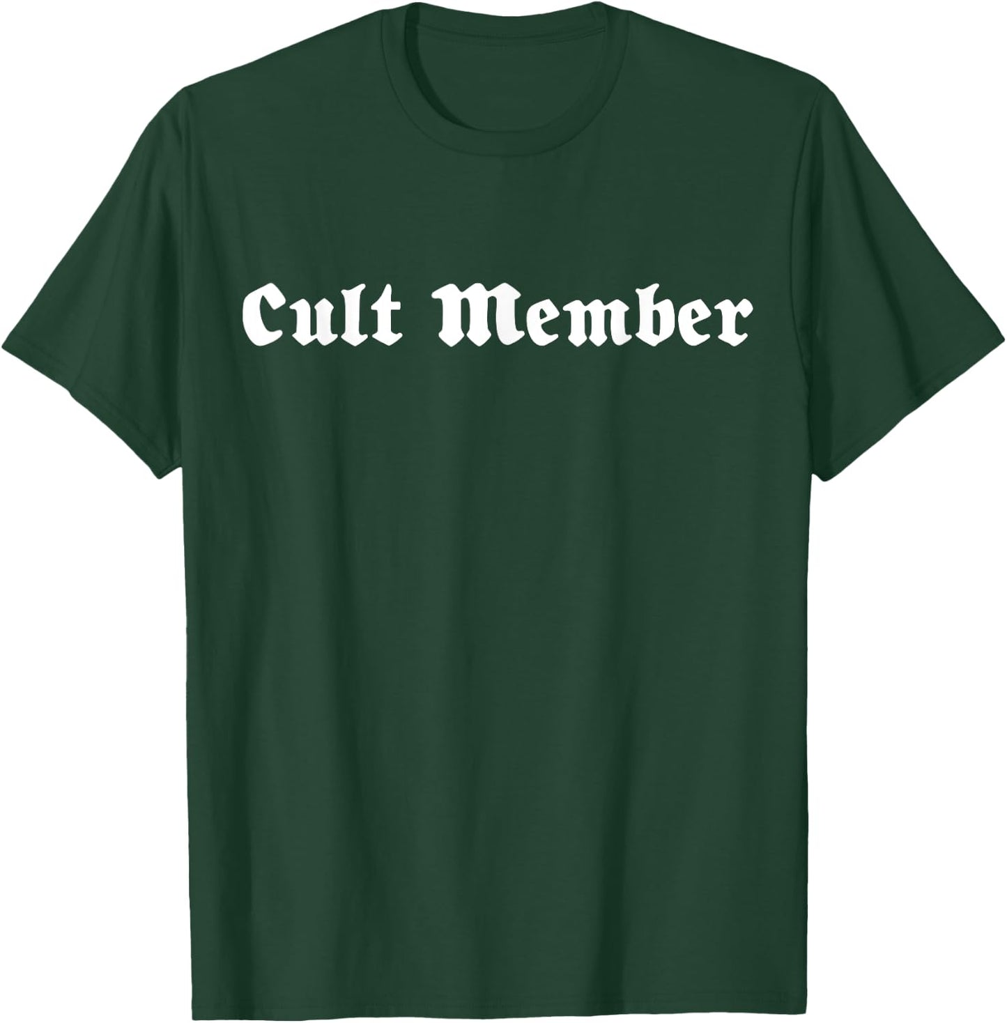 Cult Member Gothic Horror Funny Couple Family Group Matching T-Shirt - T-Shirt | Forest