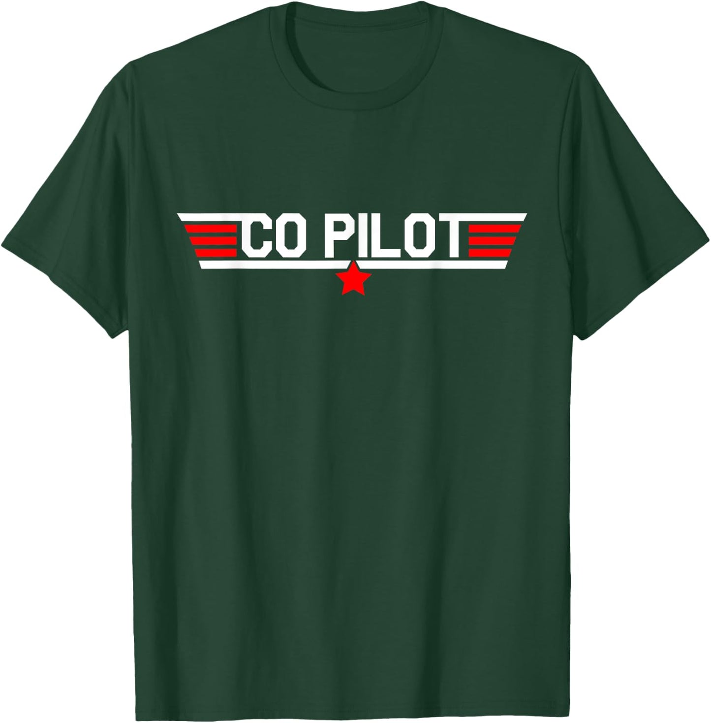 RV Co Pilot Funny Camper Motorhome Camping Matching Gift T-Shirt - T-Shirt | Forest