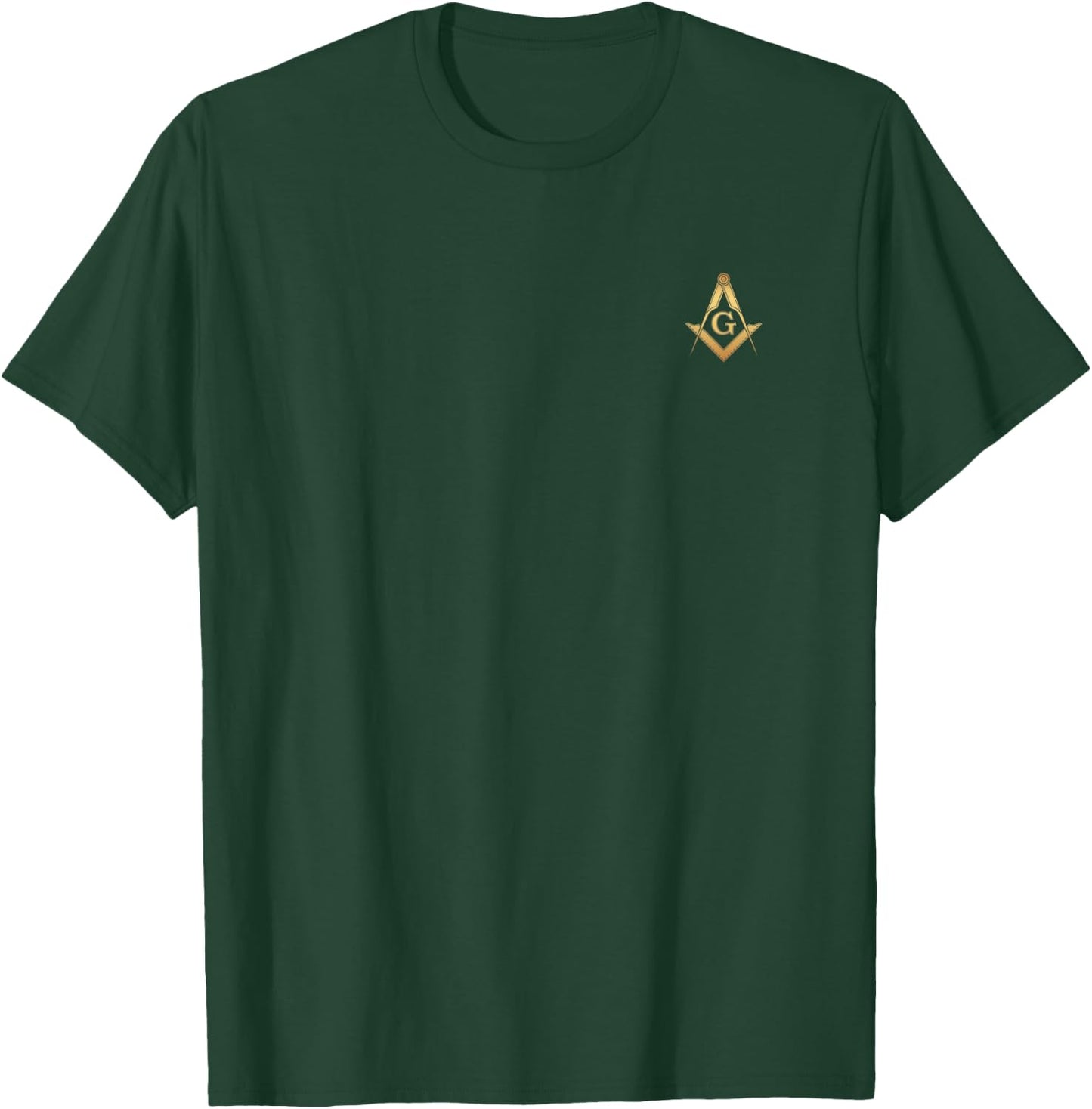 Square & Compass - Freemason gifts , Masonic Gifts T-Shirt - T-Shirt | Forest