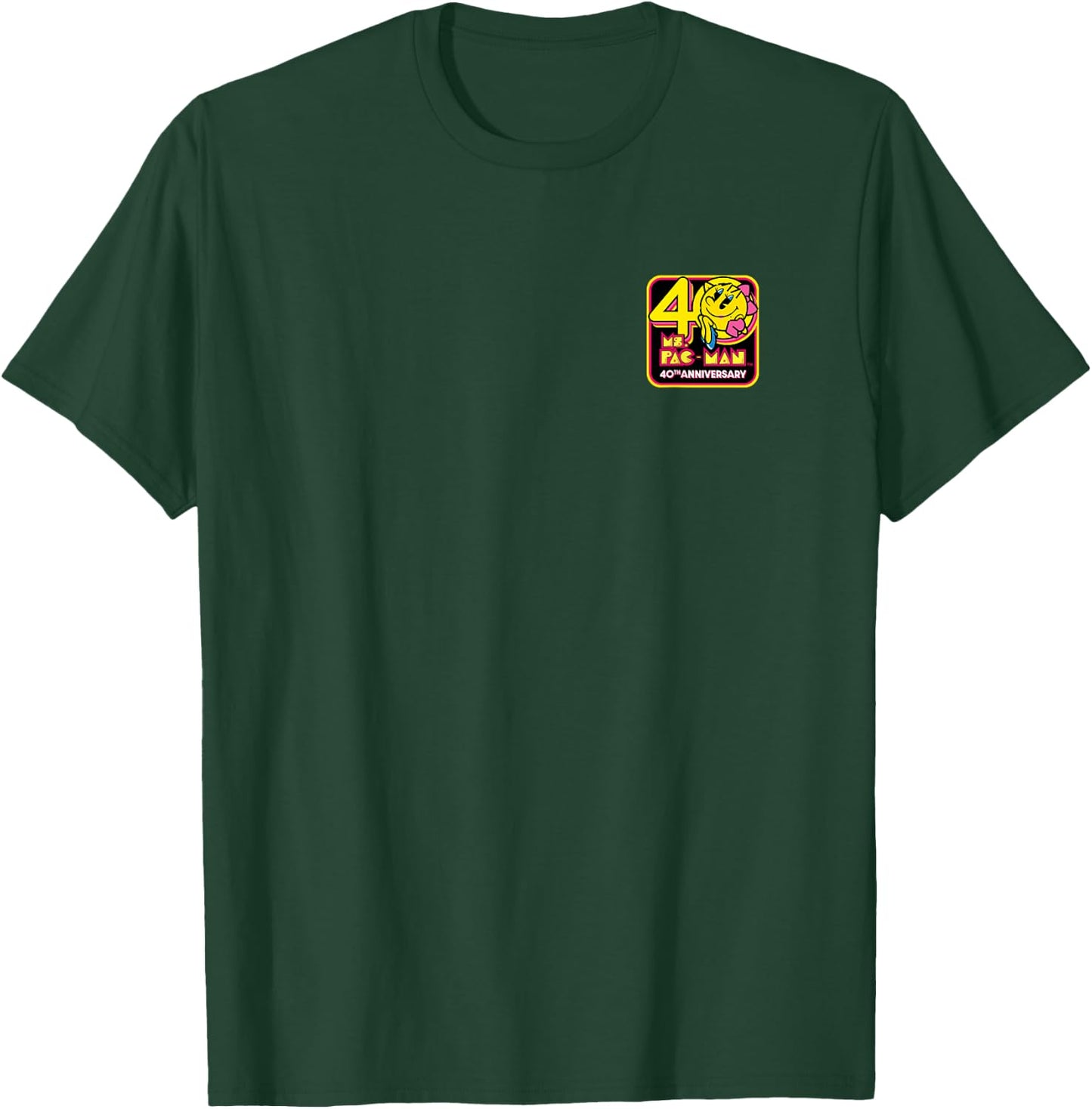 Ms. Pac-man 002 T-Shirt - T-Shirt | Forest