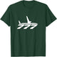 777 Airliner Plane For Avgeeks T-Shirt - T-Shirt | Forest