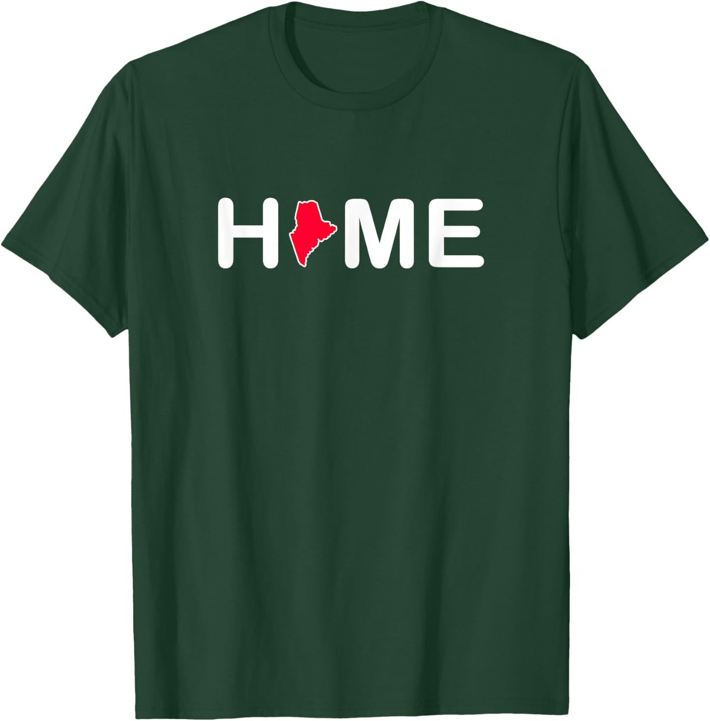 MAINE - Home State - Classic T-Shirt - T-Shirt | Forest