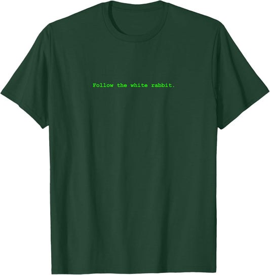 Bee Kind - PC Computer - Follow the White Rabbit T-Shirt - T-Shirt | Forest