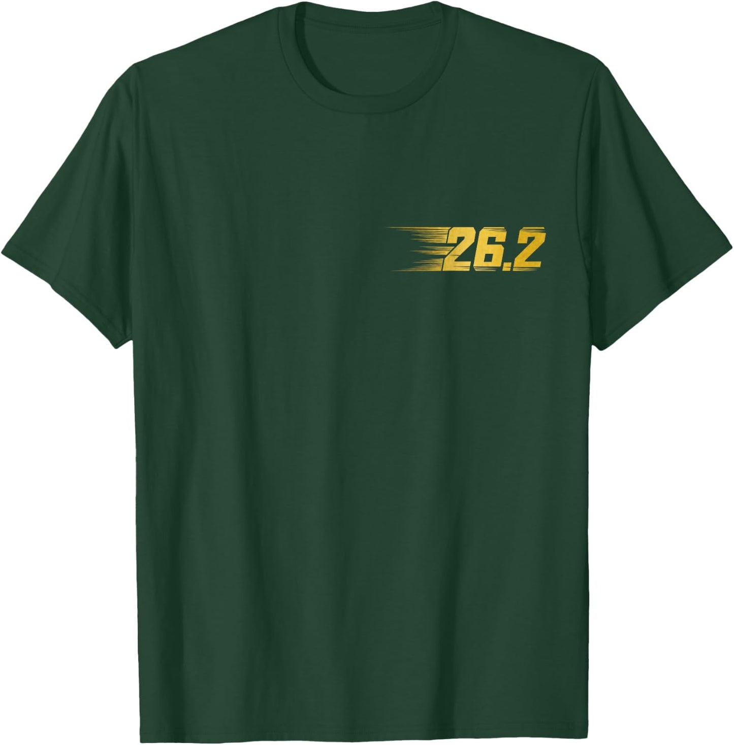 26.2 Miles Marathon Runner Running Marathoner T-Shirt - T-Shirt | Forest