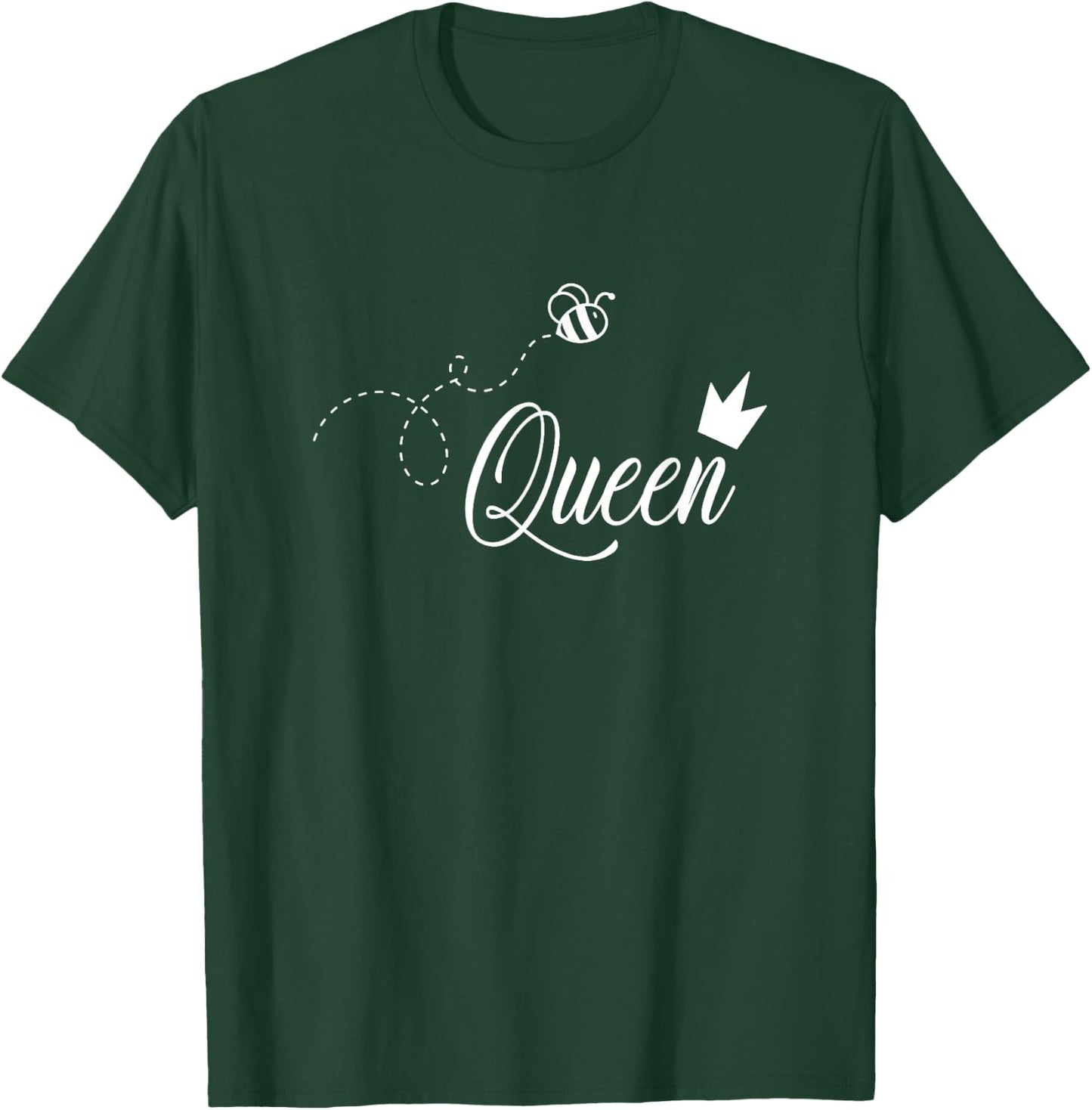 Queen Honeybee - Cute Bumblebee For Beekeeper Bee Lovers T-Shirt - T-Shirt | Forest