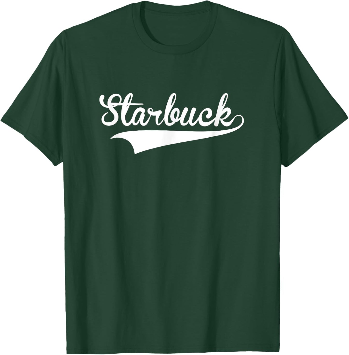 STARBUCK Baseball Vintage Retro Font T-Shirt - T-Shirt | Forest