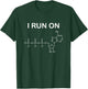 I Run On ATP for Biology & Science Teacher T-Shirt - T-Shirt | Forest