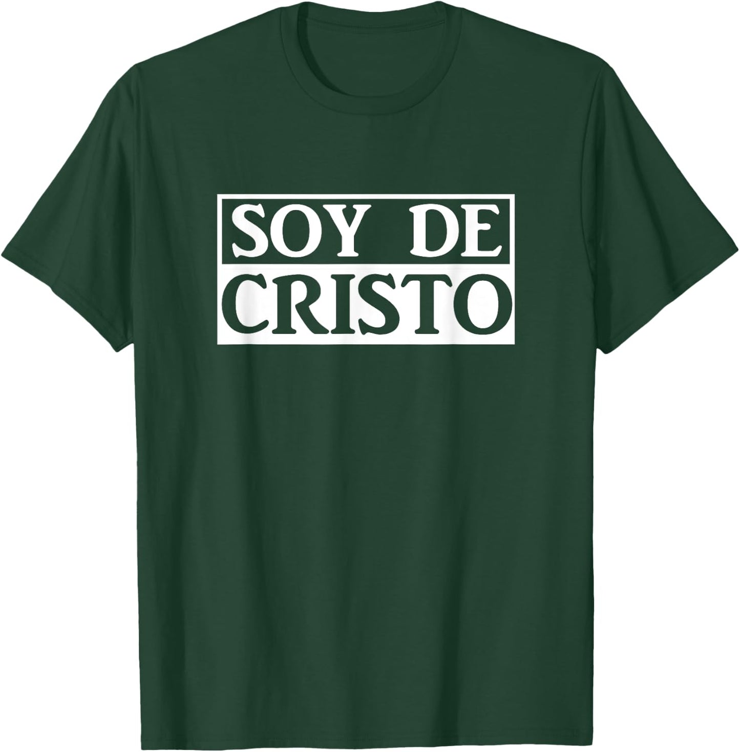 Soy de Cristo T-Shirt - T-Shirt | Forest