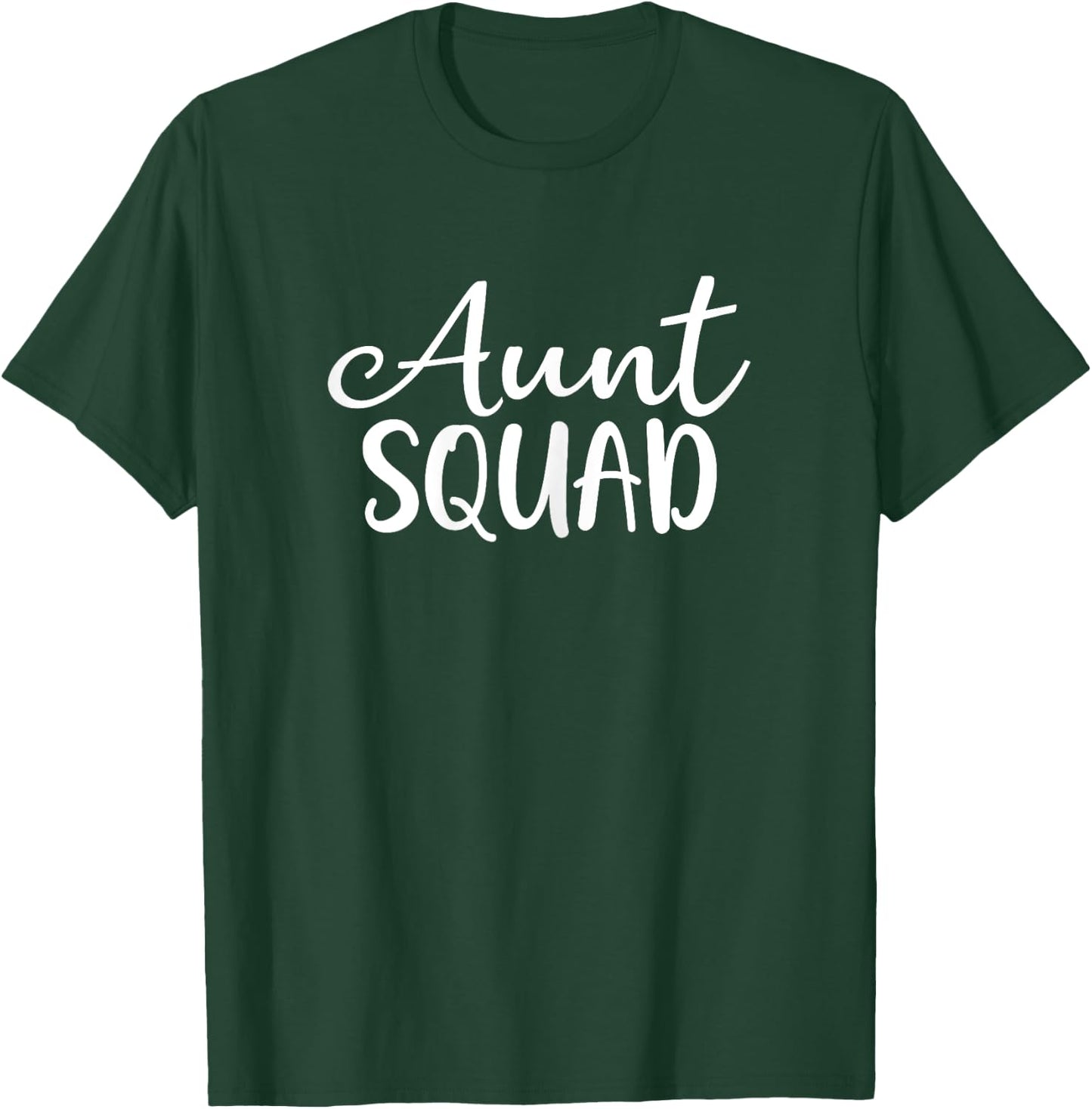 Aunt Squad Auntie Gift T-Shirt - T-Shirt | Forest
