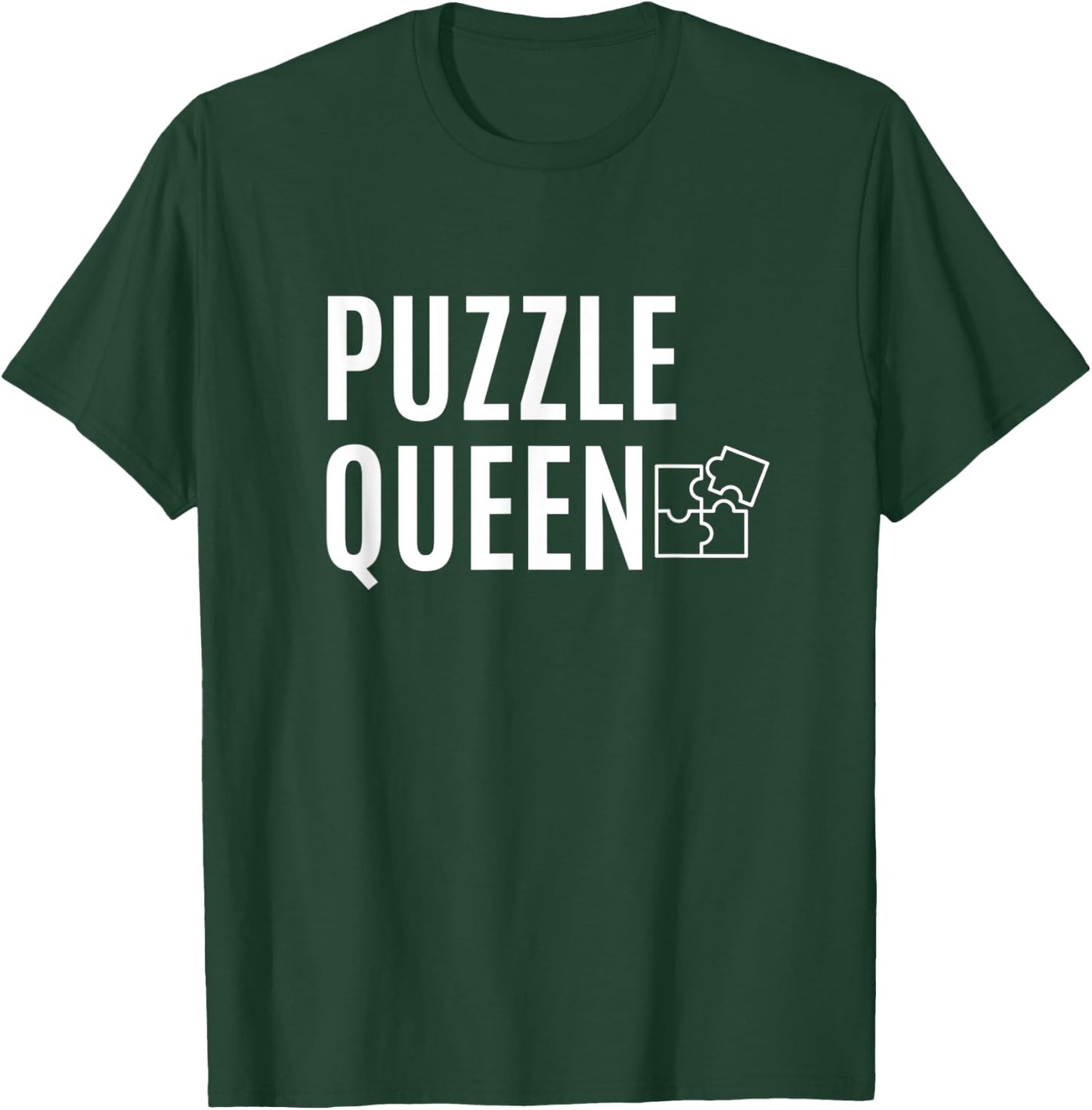 Puzzle Queen Jigsaw Puzzle Master T-Shirt - T-Shirt | Forest