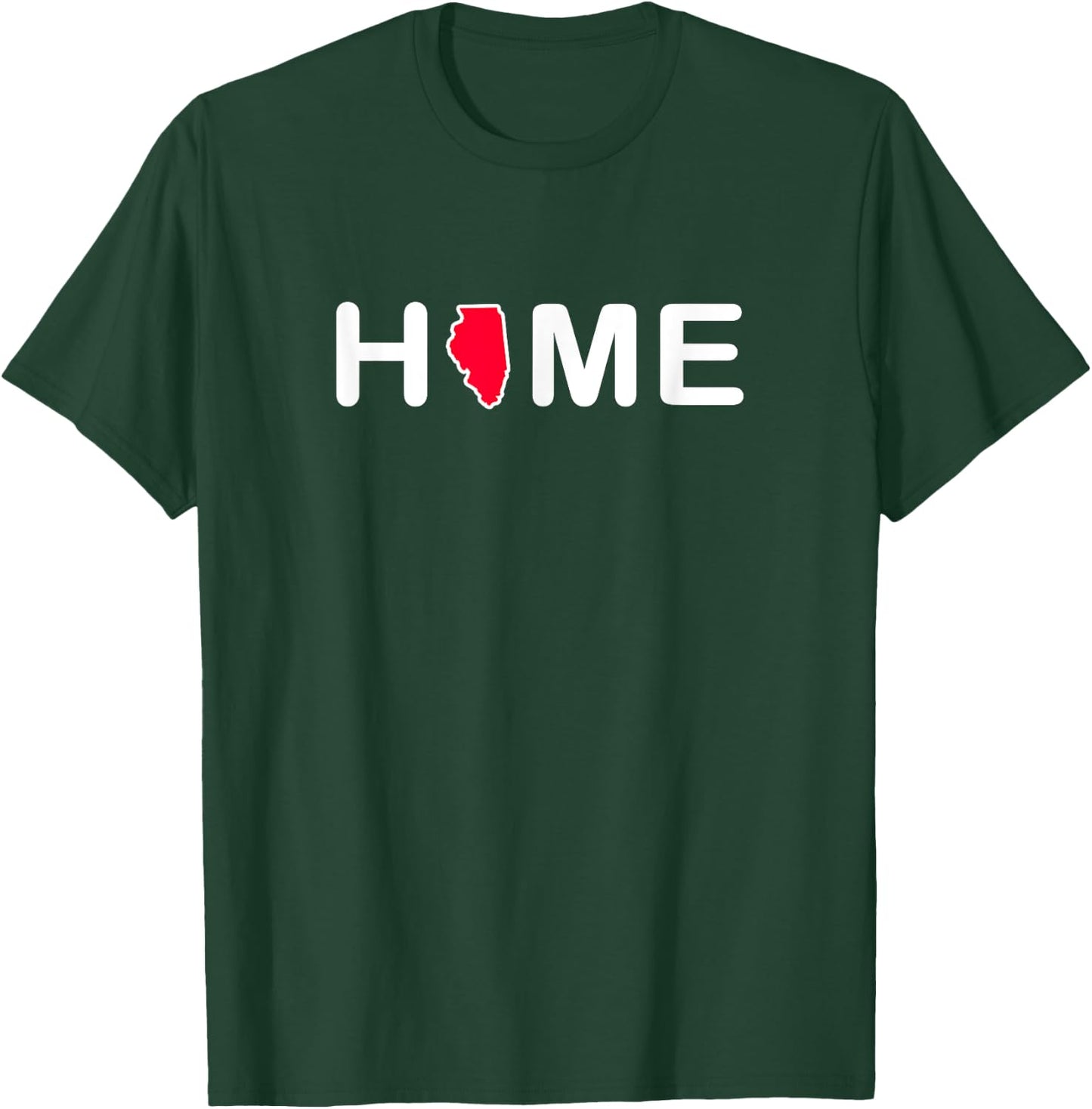 Illinois - Home State - Classic T-Shirt - T-Shirt | Forest