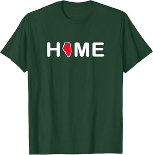Illinois - Home State - Classic T-Shirt - T-Shirt | Forest