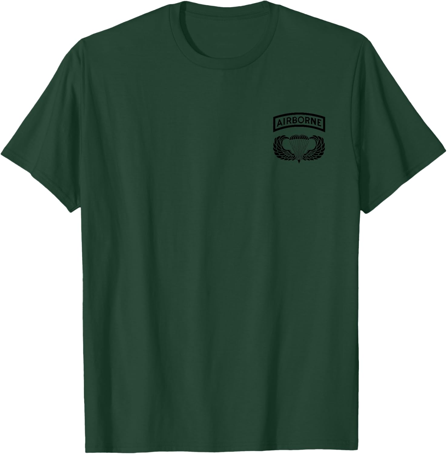 U.S Army Airborne Division Paratrooper , Veterans Day T-Shirt - T-Shirt | Forest