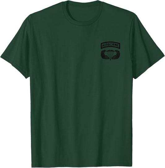 U.S Army Airborne Division Paratrooper , Veterans Day T-Shirt - T-Shirt | Forest