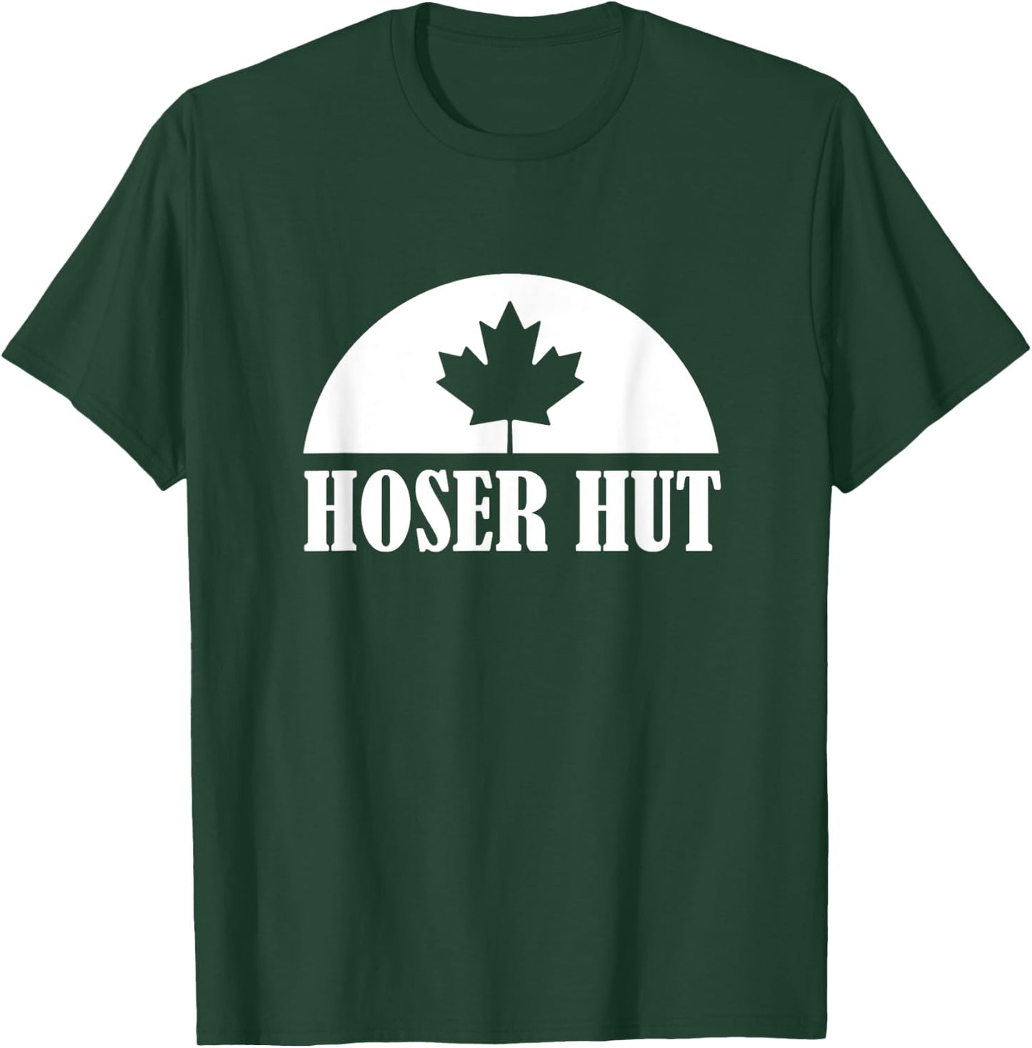 BrainJuiceTees Hoser Hut How I Met Your Mother Funny Canadian Black T-Shirt - T-Shirt | Forest