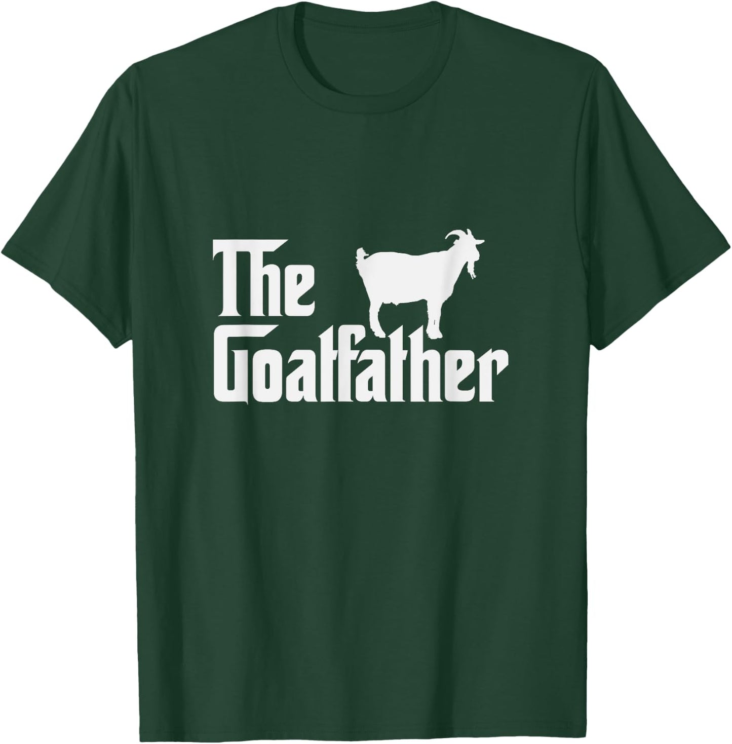 The Goatfather Funny Goat Father Nature & Animal Lover Gift T-Shirt - T-Shirt | Forest