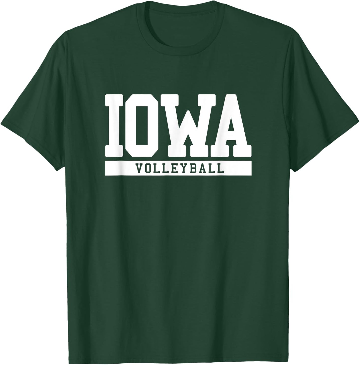 Iowa Volleyball T-Shirt - T-Shirt | Forest