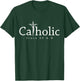 Catholic Since 33 AD Crucifix Jesus Eucharist Christianity T-Shirt - T-Shirt | Forest