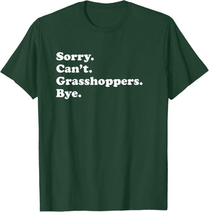 Funny Grasshopper Gift Women Boys or Girls T-Shirt - T-Shirt | Forest
