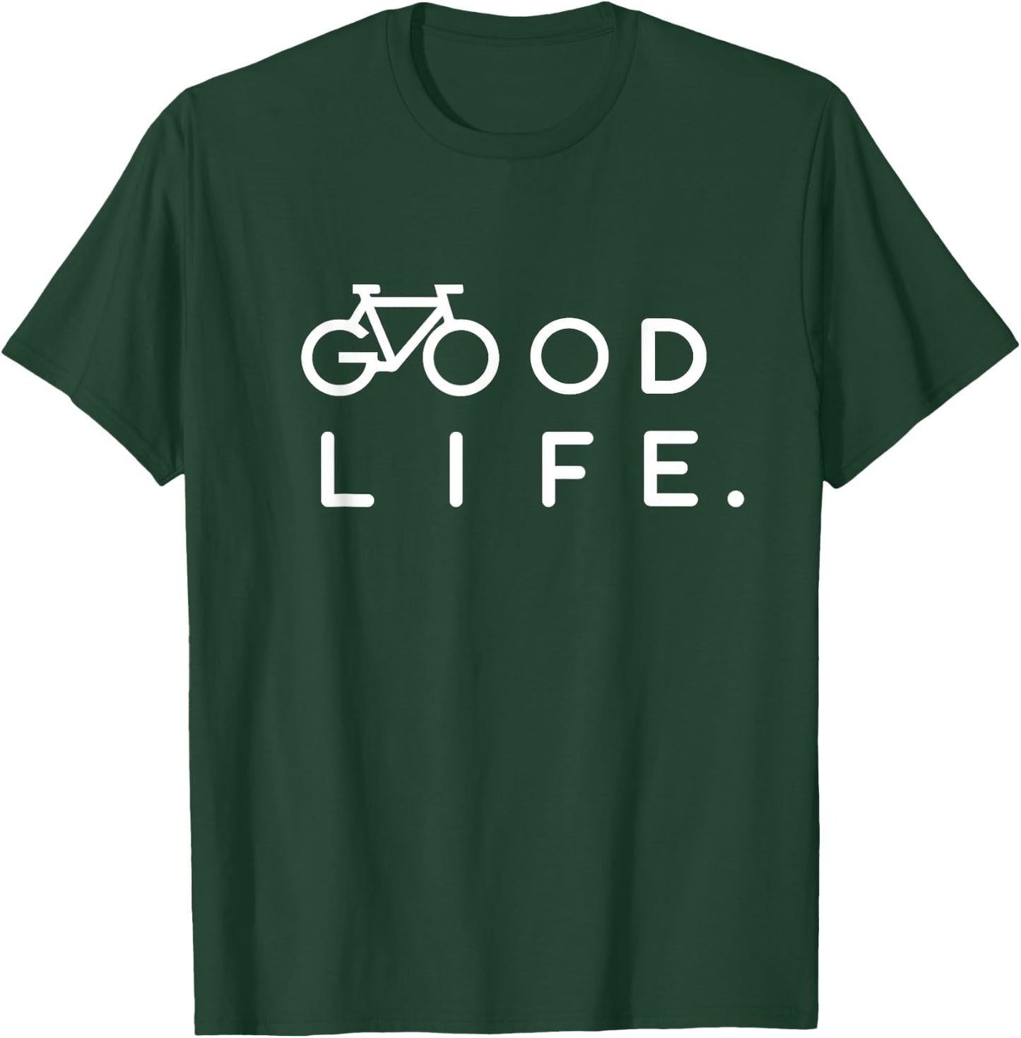 Good Life. MTB Cycling Apparel - Road Biking / Mountain Bike T-Shirt - T-Shirt | Forest