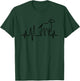 Vizsla Hungarian Dog Heartbeat Funny EKG Gundog Lover Gift Men Women Girls Kids T-Shirt - T-Shirt | Forest