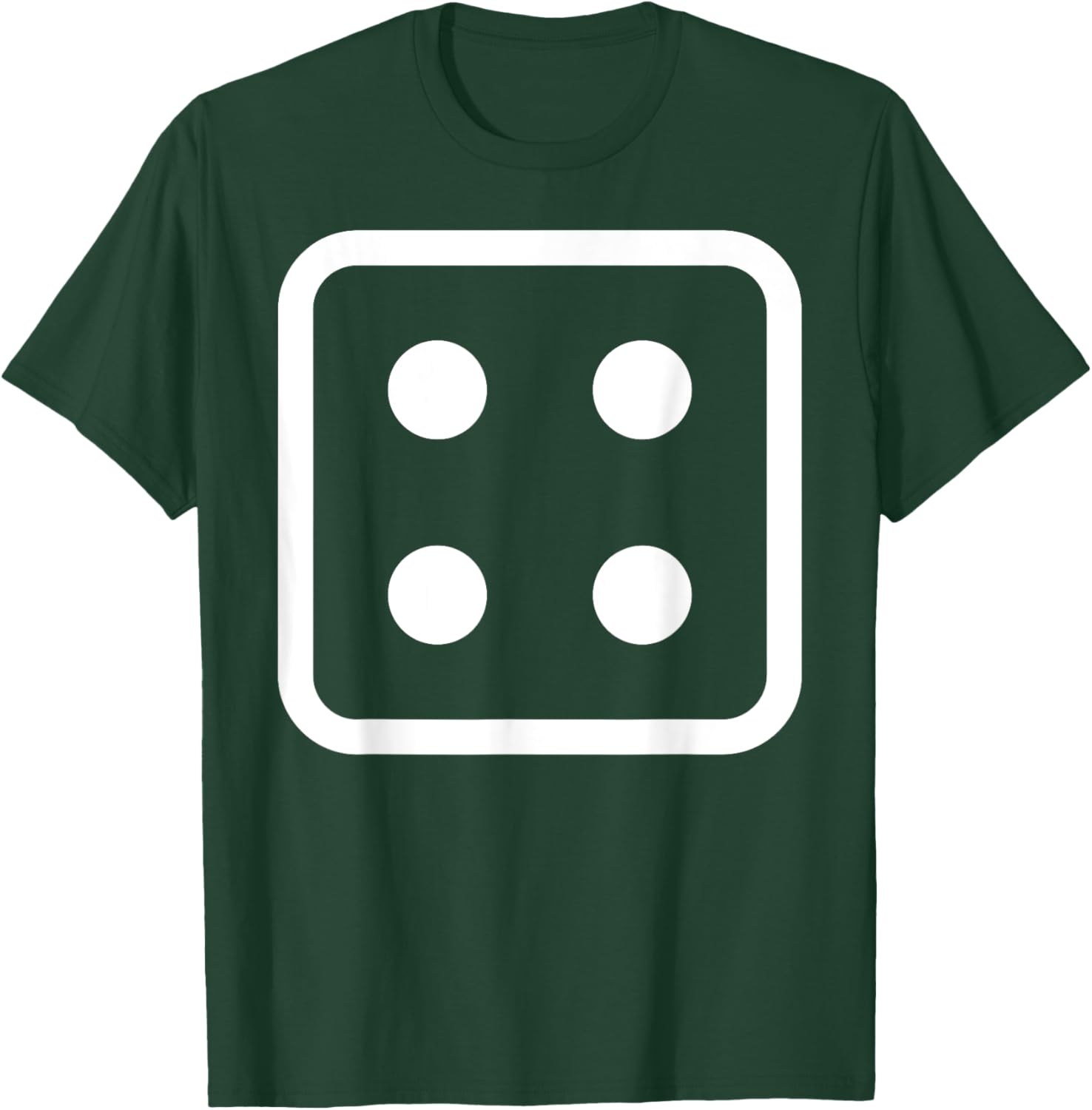 4 Dice And Four Dice Costume T-Shirt - T-Shirt | Forest
