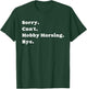 Funny Hobby Horsing dressage for hobby horser Men Women Boys T-Shirt - T-Shirt | Forest