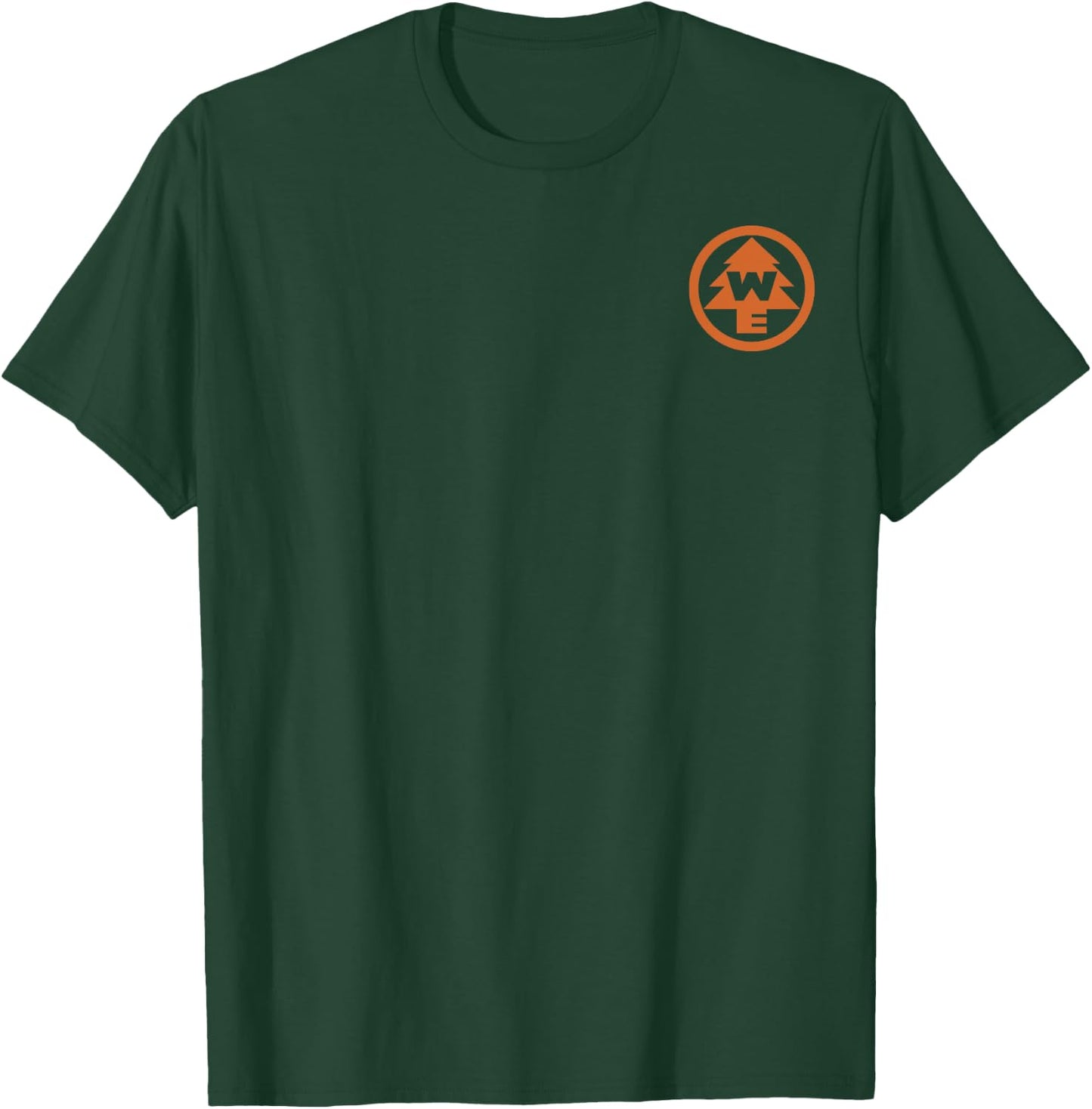 Disney Pixar Up Wilderness Explorer Icon Badges Front & Back T-Shirt - T-Shirt | Forest