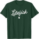 Classic Lutefisk Speak Minnesotan MN State Map T-Shirt - T-Shirt | Forest