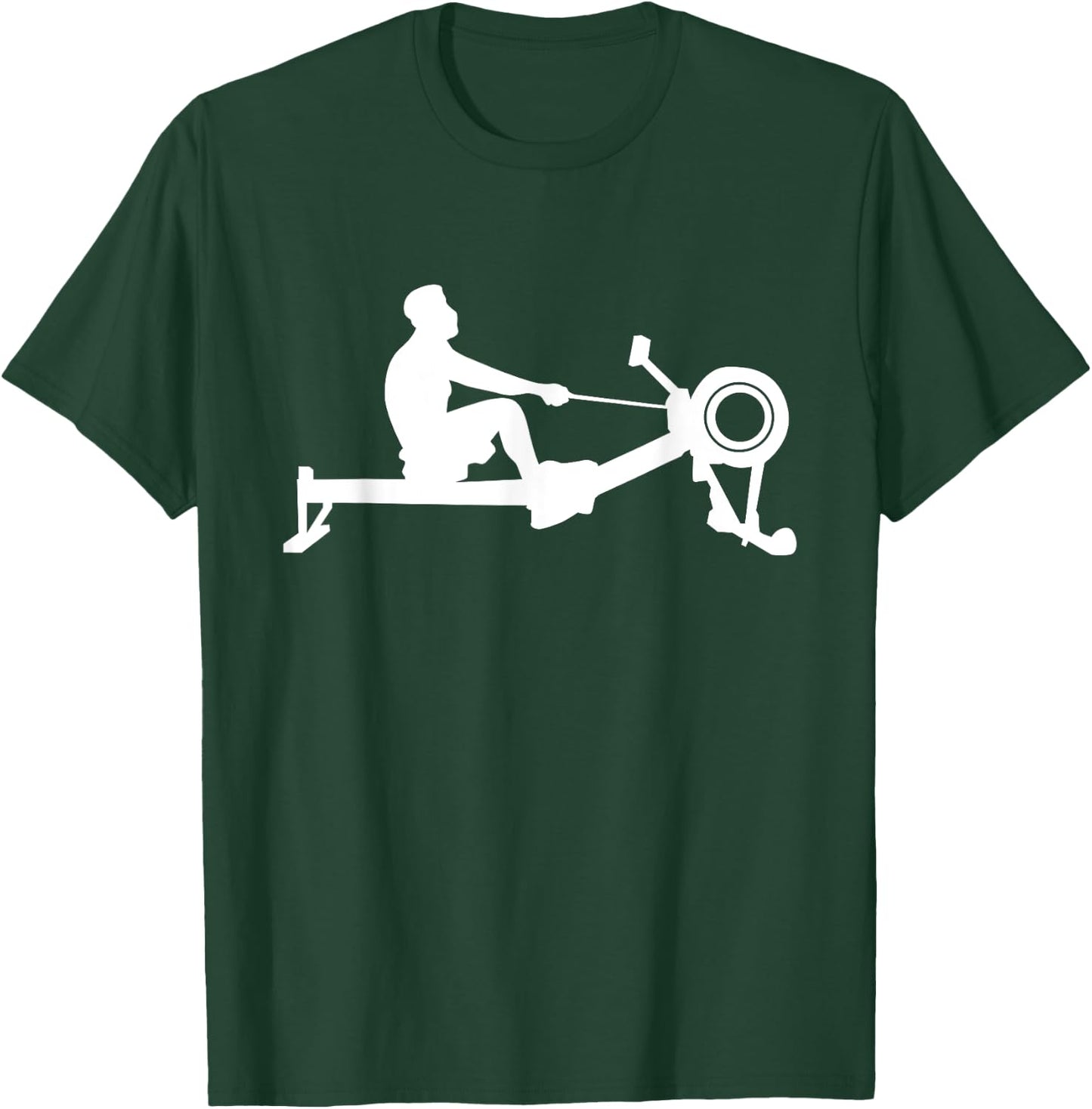 Funny Indoor Rowing Machine Workout Rower Gift Women T-Shirt - T-Shirt | Forest