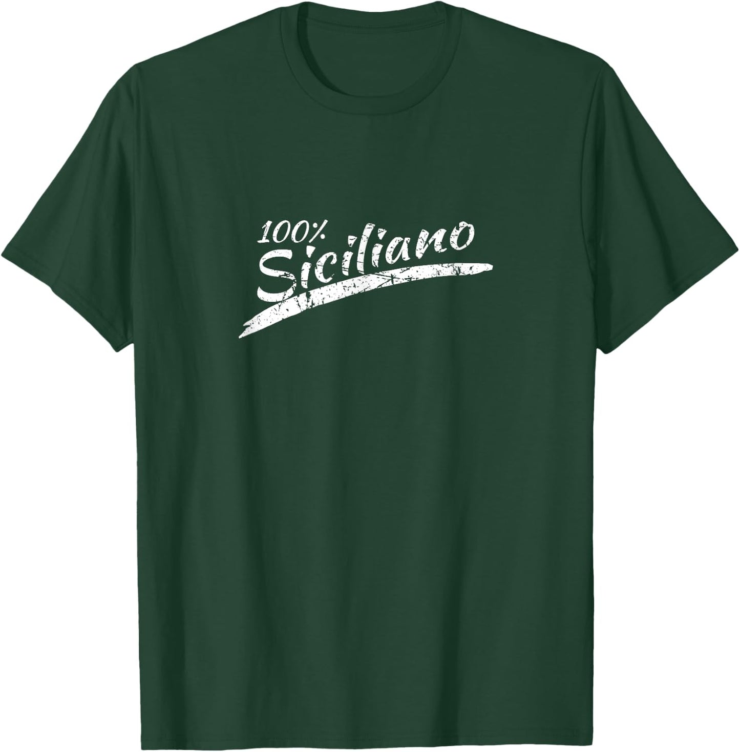 Sicilia Sicilian Sicily Italy Italian Siciliano T-Shirt - T-Shirt | Forest