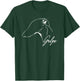 Proud Galga profile Galgo dog lover gift present dog Men Women Girls Kids T-Shirt - T-Shirt | Forest