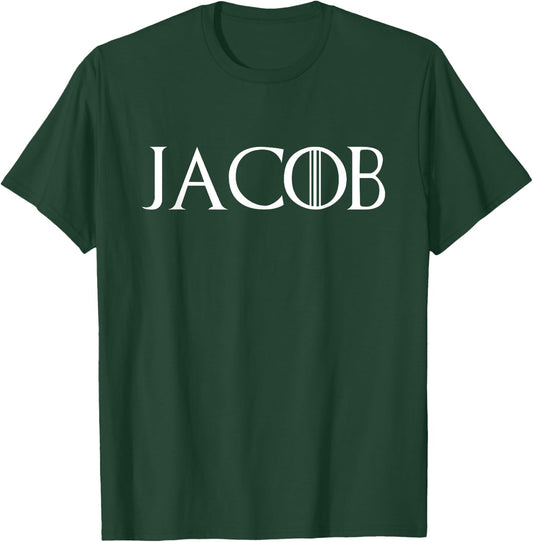 JACOB Name | Funny Birthday Gift T-Shirt - T-Shirt | Forest