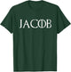 JACOB Name | Funny Birthday Gift T-Shirt - T-Shirt | Forest