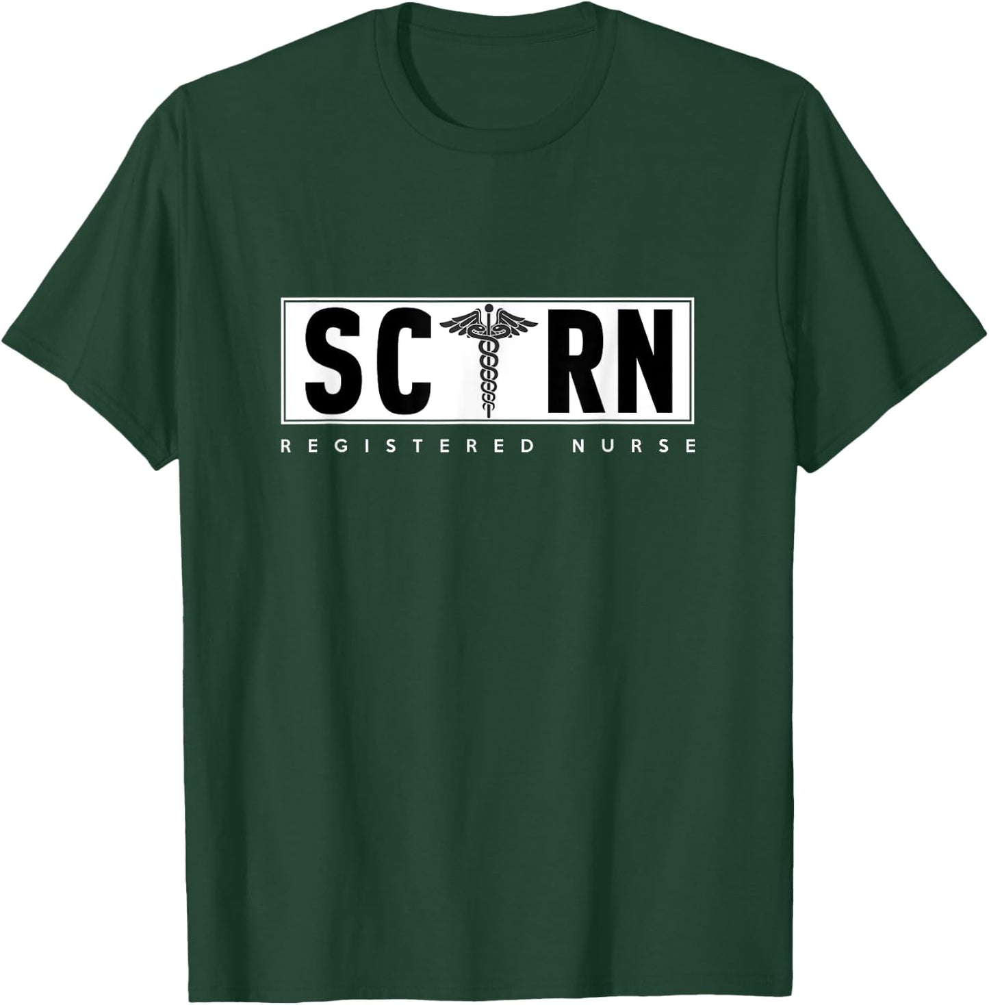 SCRN Stroke Certified Registered Nurse Hospital Staff T-Shirt - T-Shirt | Forest