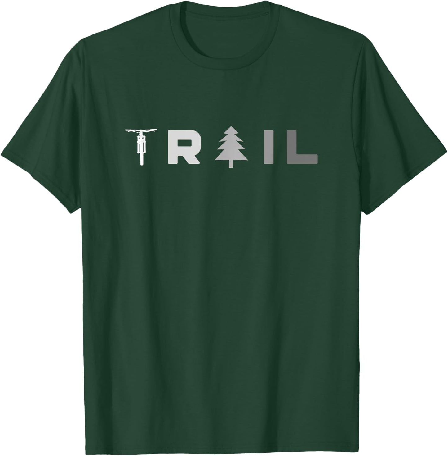 Trail MTB Mountain Bike Apparel - MTB Mountain Bike T-Shirt - T-Shirt | Forest