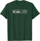 Eat Sleep Fish Repeat Funny Fishing T-Shirt - T-Shirt | Forest