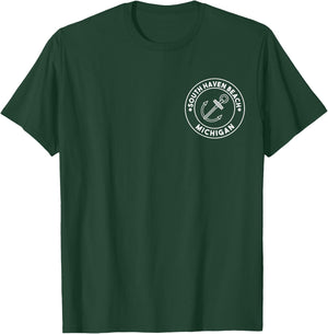 South Haven Beach Michigan Souvenirs Pocket Logo Women Kids T-Shirt - T-Shirt | Forest