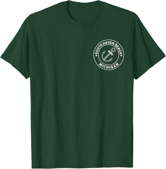 South Haven Beach Michigan Souvenirs Pocket Logo Women Kids T-Shirt - T-Shirt | Forest