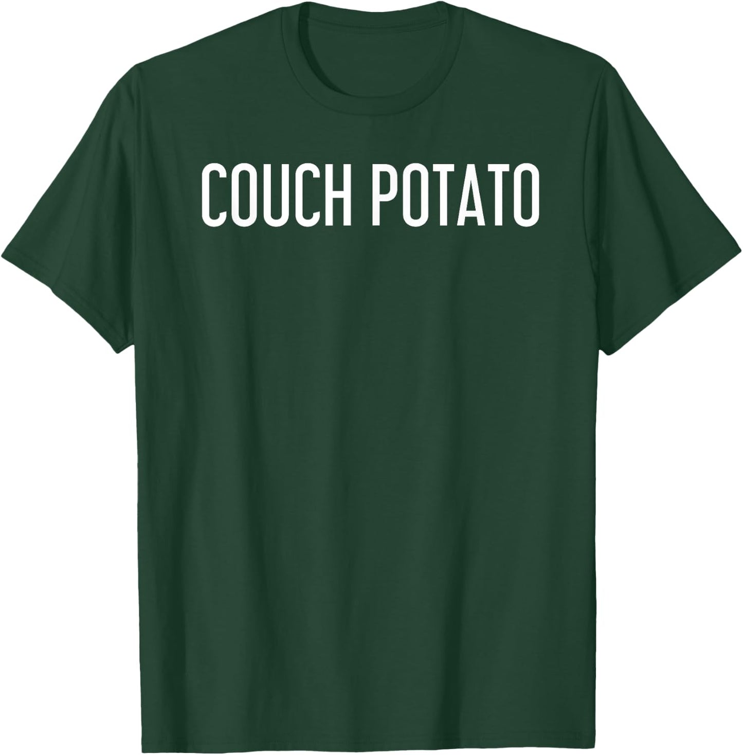 COUCH POTATO Funny Movie Serie Buff Addict Gift T-Shirt - T-Shirt | Forest