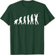 Golf Evolution Man Monkey Ape Golfer Golf Lover Player T-Shirt - T-Shirt | Forest