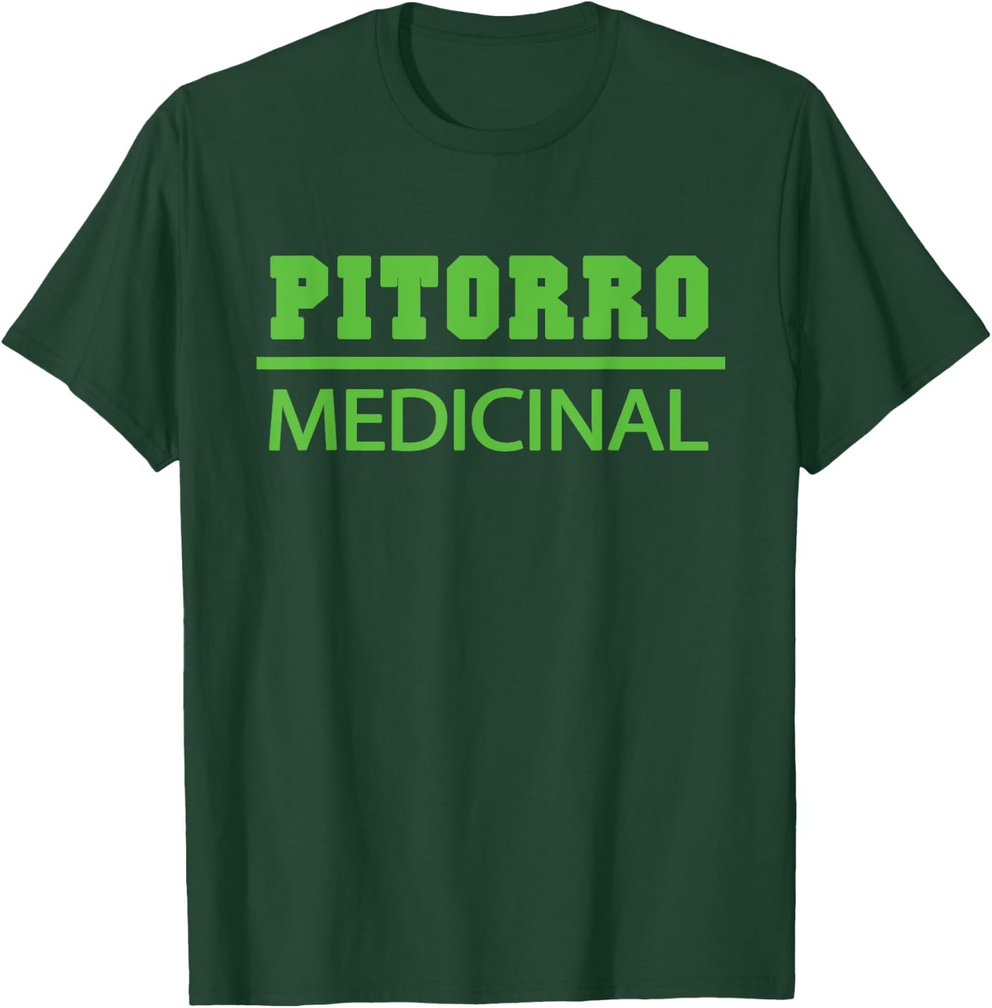 Pitorro Medicinal Funny Puerto Rican Adult T-Shirt - T-Shirt | Forest
