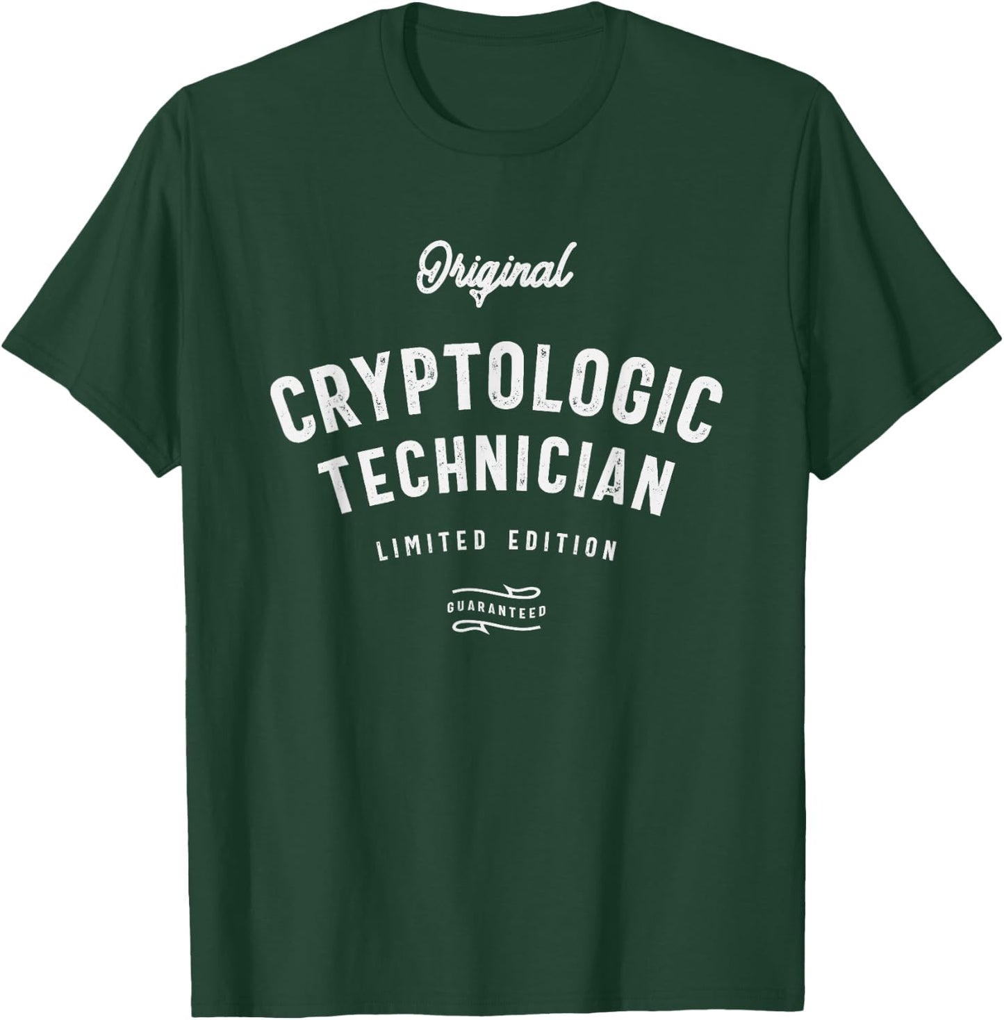 Cryptologic Technician Profession Job Title T-Shirt - T-Shirt | Forest