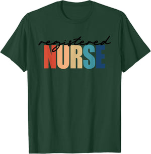 Registered Nurse RN Nursing T-Shirt - T-Shirt | Forest