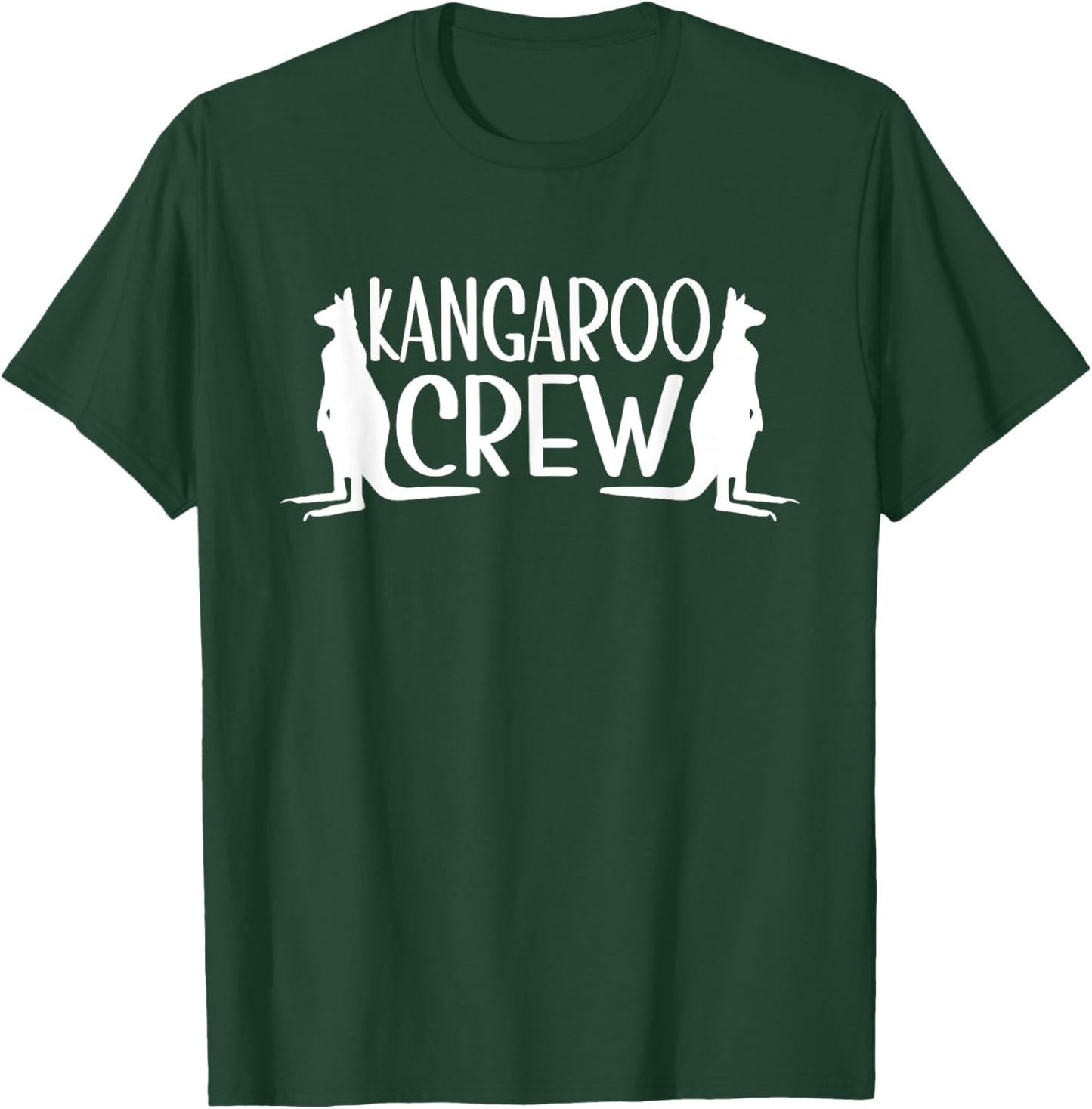 Kangaroo Crew Kangoroo T-Shirt - T-Shirt | Forest