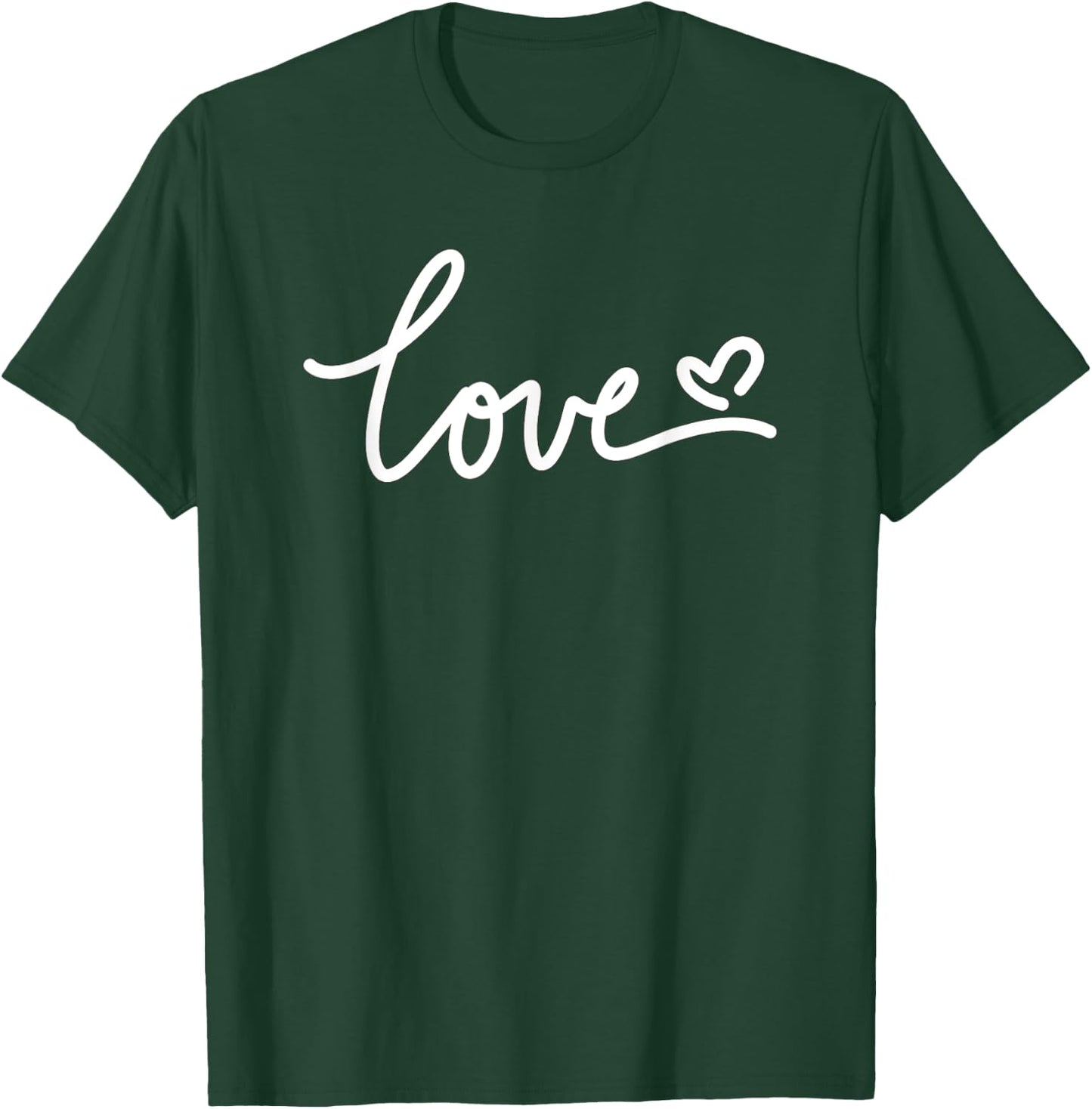 Love Heart for Valentine's T-Shirt - T-Shirt | Forest