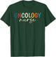 Oncology Nurse Retro Registered RN Medical Nursing Student T-Shirt - T-Shirt | Forest